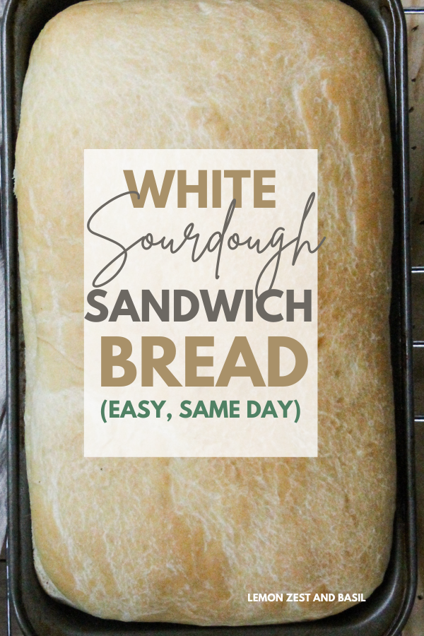 sourdough white bread recipe
