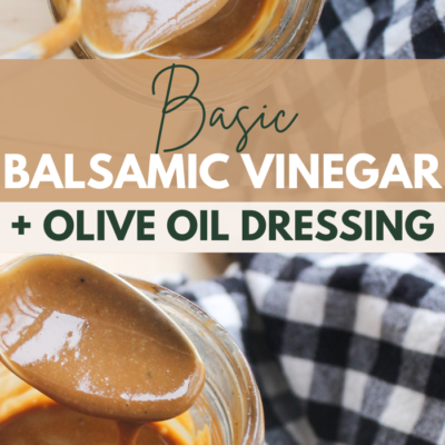 balsamic dressing