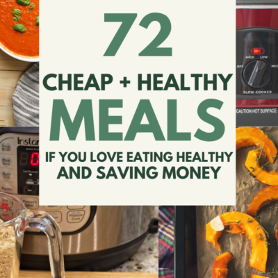 cheap and healthy dinner ideas